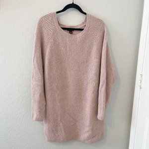 Halogen Pink Sweater Dress Size Large